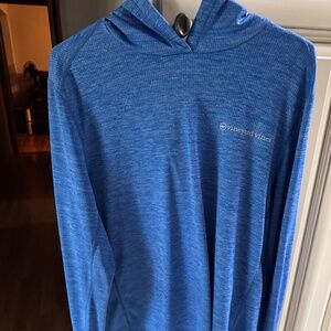 Vineyard Vines OTG Sankaty Hoodie Mens Large Blue Long Sleeve